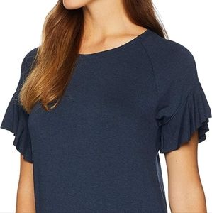 Michael Stars Ruffle Sleeve Top